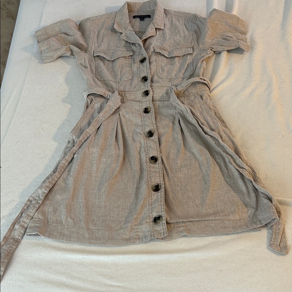 Banana republic linen dress size 4 - Picture 3 of 9